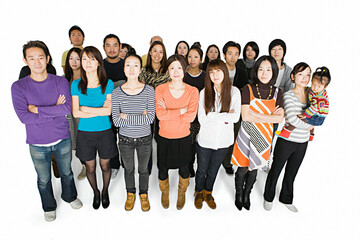 Obraz premium Large group of people