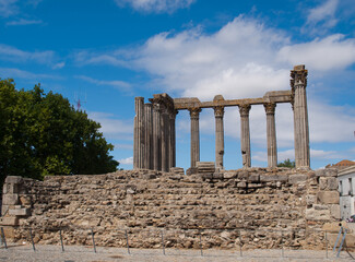 Diana temple in Évora