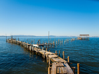 Fototapeta premium Carrasqueira stilt port