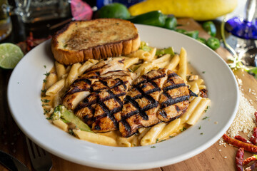 grilled chicken pasta 