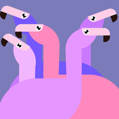  Summer, set of modern summer story template designs with rainbow, flamingo, pineapple, ice cream and watermelon