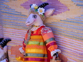 Goat sew toy decorative