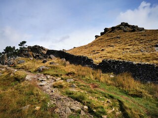 landscape in the mountains