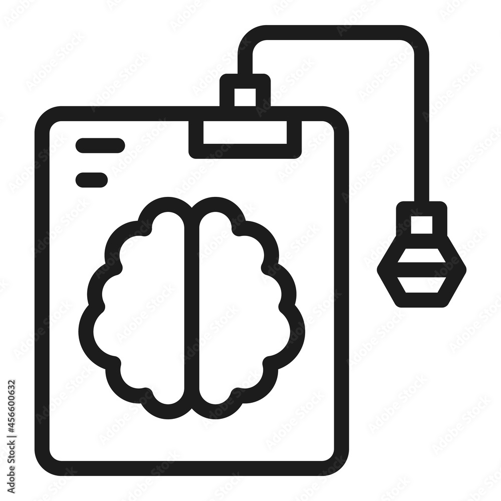 Poster memory device icon outline vector. drive storage. portable card