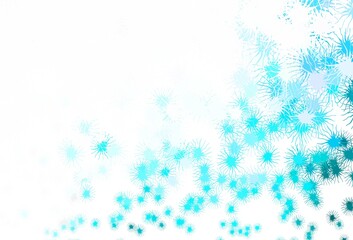 Light Pink, Blue vector texture with abstract forms.