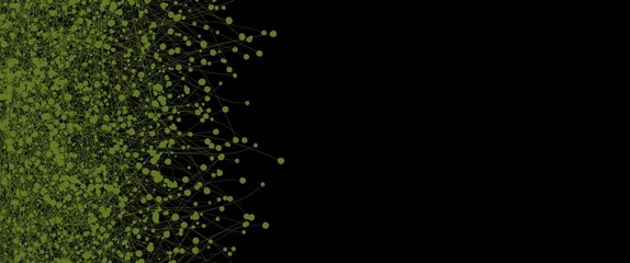 background with particles