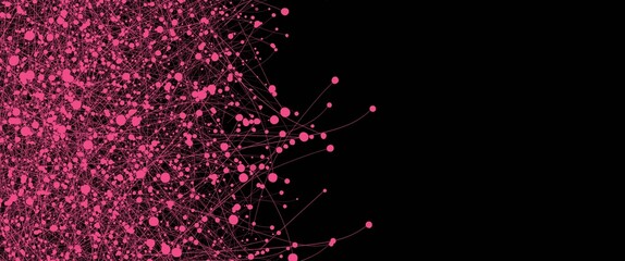 abstract background with glowing lines
