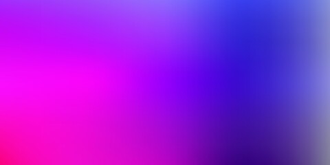 Dark blue, red vector blur background.
