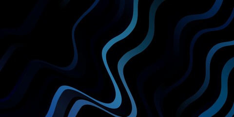 Light BLUE vector background with lines.