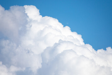 Naklejka na ściany i meble Cumulonimbus clouds after rainy weather