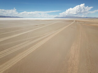 Desert landscape in northwestern Argentina