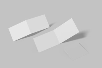 A4 LANDSCAPE BI-FOLD BROCHURE MOCKUP