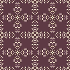 Abstract geometric seamless pattern. Vector illustration.