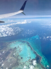 Fototapeta na wymiar view of the Caribbean islands