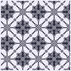 Vector seamless geometric pattern texture