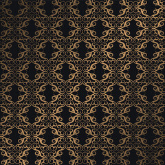 luxury dark seamless pattern background