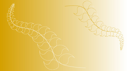illustration of a background gold