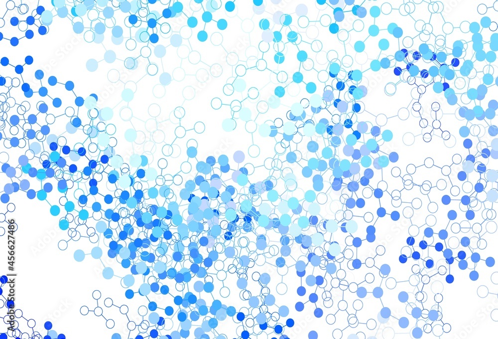 Aufkleber light blue vector texture with artificial intelligence concept.