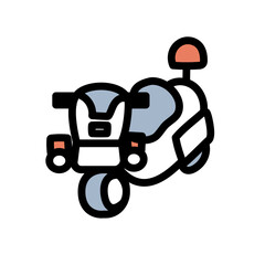 白バイ