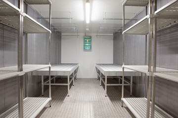 Large fridge designed as a workspace