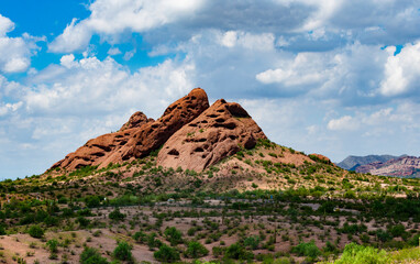 Papago Park rock formations