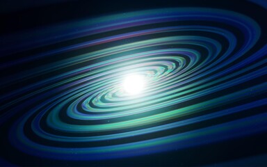 Dark BLUE vector texture with milky way stars.