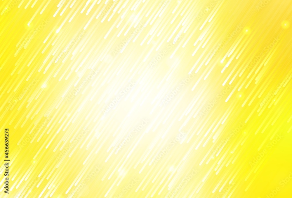 Poster light yellow vector template with repeated sticks.