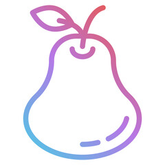 pear gradient icon