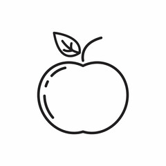 Apple line Icon