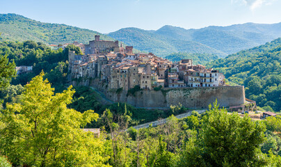 San Gregorio da Sassola, beautiful village in the Province of Rome, Lazio, Italy.