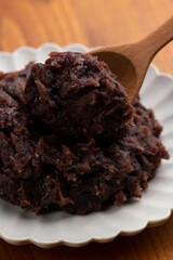 粒あん　テーブル