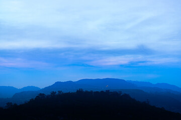 Atardecer en Cerro Juana Lainez Tegucigalpa Honduras