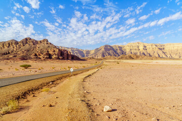 Landscape in the Timna Valley
