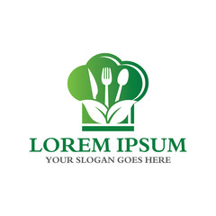 nature food logo , restaurant logo