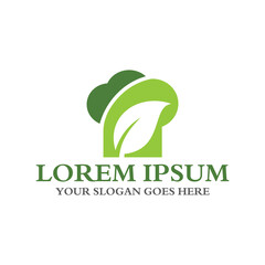 nature food logo , restaurant logo
