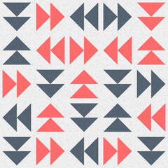Fototapeta premium Abstract Geometric Pattern generative computational art illustration