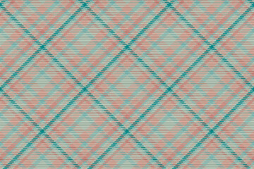 Seamless pattern of scottish tartan plaid. Repeatable background with check fabric texture. Vector backdrop striped textile print.