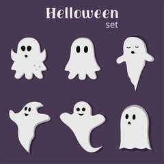 Hand drawn Helloween set