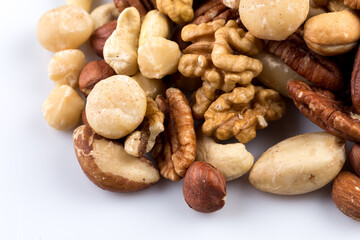 Large diversity of healthy nuts
