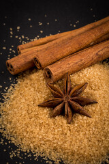 tropical brown sugar, anise