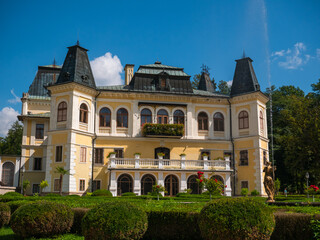 Fototapeta na wymiar Manor House in Betliar, Slovakia. National heritage site.