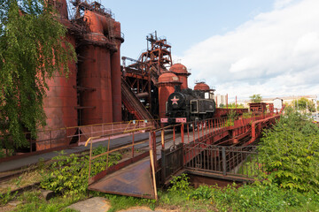 old inoperative plant in Nizhny Tagil