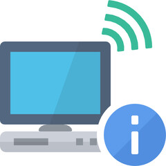 computer monitor desktop network connection