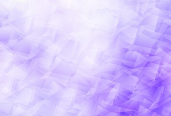 Obraz premium Light Purple vector polygonal template.