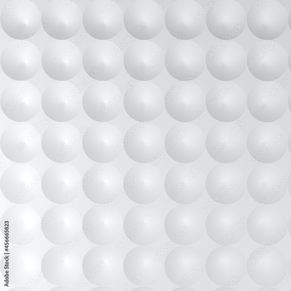 Poster minimal circle geometry shapes white color object on top view. 3d render minimal idea.