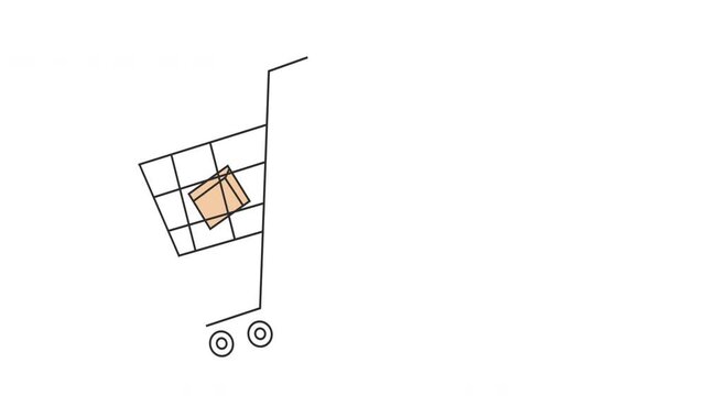カートに入れる買い物のイメージ