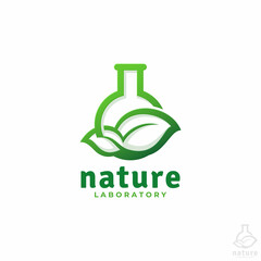 Nature Lab Logo Template