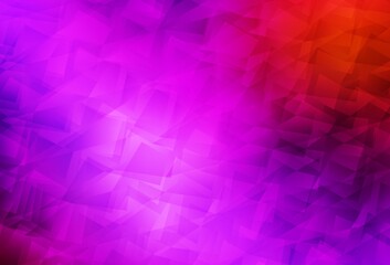Obraz premium Light Pink, Red vector abstract mosaic background.