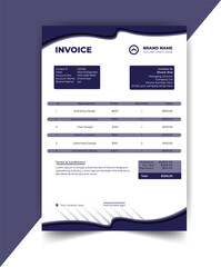 Invoice minimal design | Invoice
design for business | simple invoice template design your business