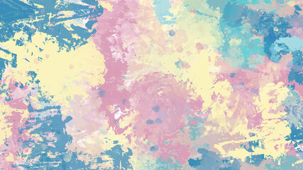 Abstract colorful hand painted watercolor background